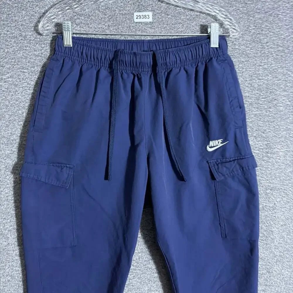 Nike Sportswear Men's Small Blue Woven Unlined Utility Cargo Pants